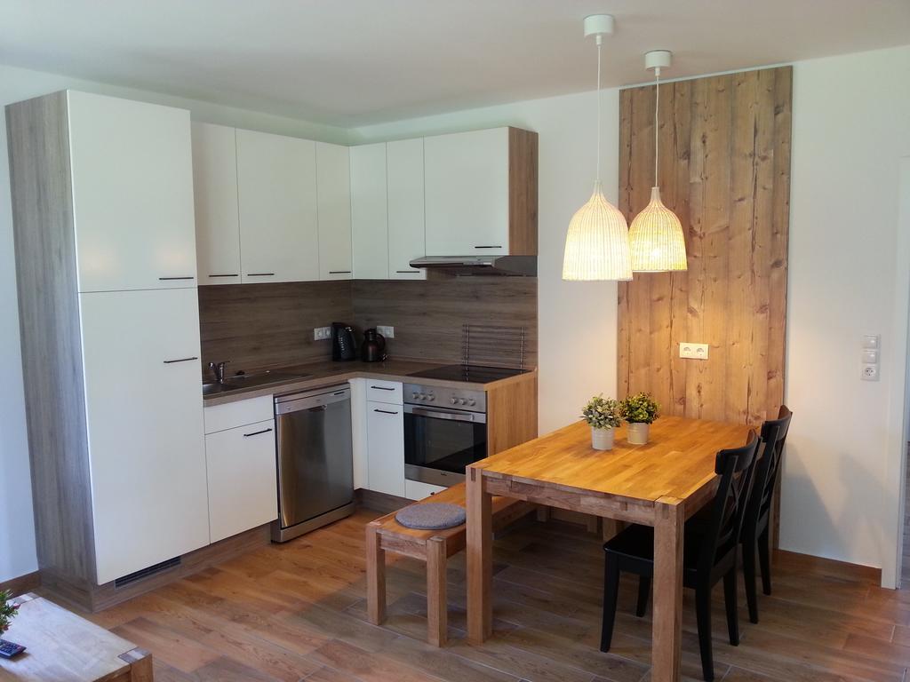 Вилла Ferienhaus Biber Oberlangen Экстерьер фото